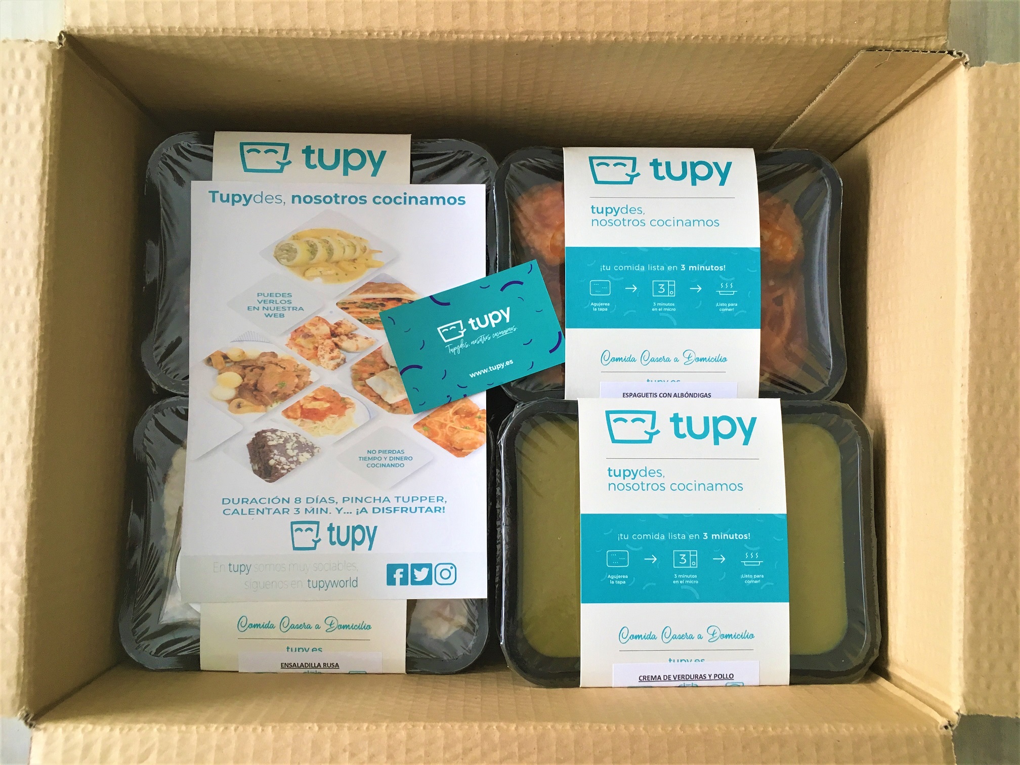 Tupy te lleva tu comida a casa - TUPY - Si estás en casa en cuarentena y no sabes qué comer entra en tupy.es y haz tu pedido de comida y te la llevaremos nosotros - Cuarentena - COVID19 - Yo Me Quedo En Casa