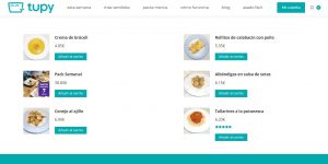 Pack de comida y cena casera a domicilio - Tupy sigue llevándote a casa tu comida en 48 horas durante la cuarentena - Haz tu pedido de comida y lo tendrás en tu casa en 48 horas - Yo Me Quedo En Casa