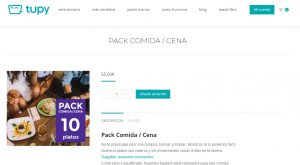 Pack de comida y cena casera a domicilio - Tupy sigue llevándote a casa tu comida en 48 horas durante la cuarentena - Haz tu pedido de comida y lo tendrás en tu casa en 48 horas - Yo Me Quedo En Casa