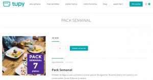 Pack semanal de comida casera a domicilio - Tupy sigue llevándote a casa tu comida en 48 horas durante la cuarentena - Haz tu pedido de comida y lo tendrás en tu casa en 48 horas - Yo Me Quedo En Casa